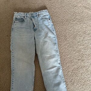 Abercrombie 90s straight ultra high rise 8S